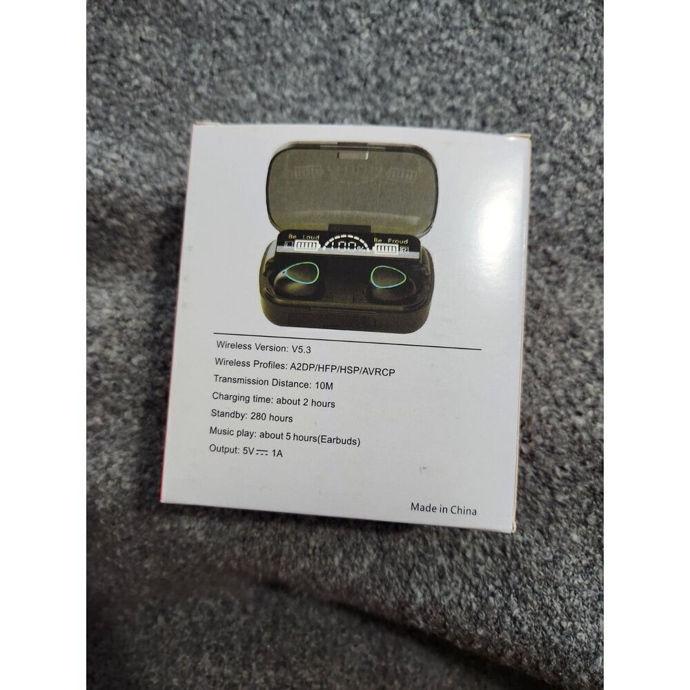 M10 True Wireless Earbuds with Charging Case – (NEW) - Picture 5 of 5